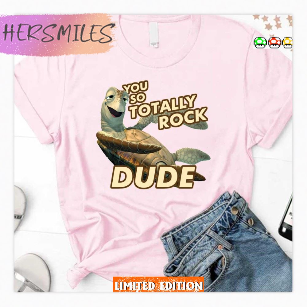 Crush From Finding Nemo Tortoise T-Shirt