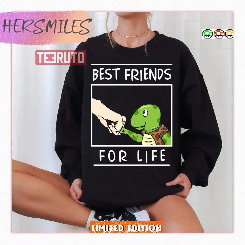Cute Turtle Tortoise Lovers For Life T-Shirt