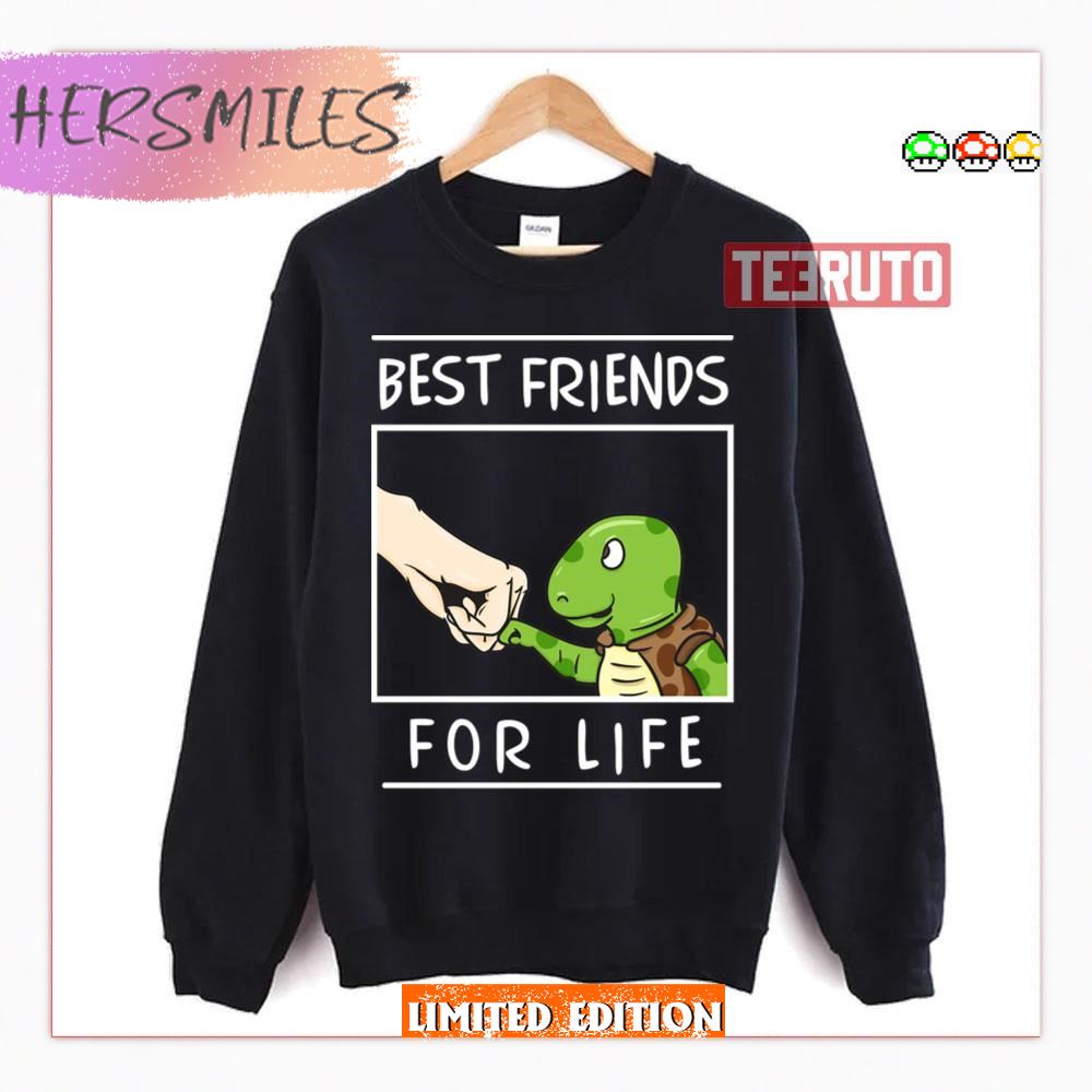 Cute Turtle Tortoise Lovers For Life T-Shirt