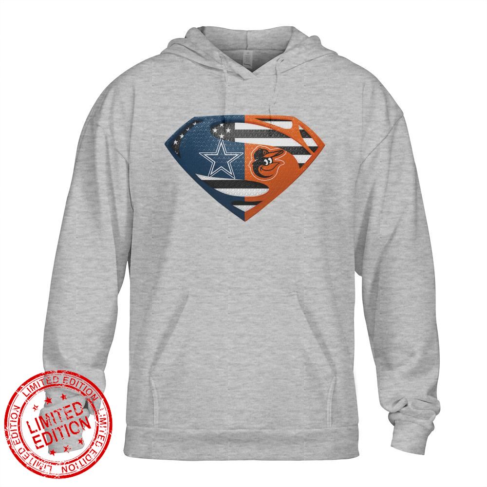 Dallas Cowboys Baltimore Orioles Superman Logo Us Flag Shirt Dallas Cowboys Baltimore Orioles Superman Logo Us Flag Shirt