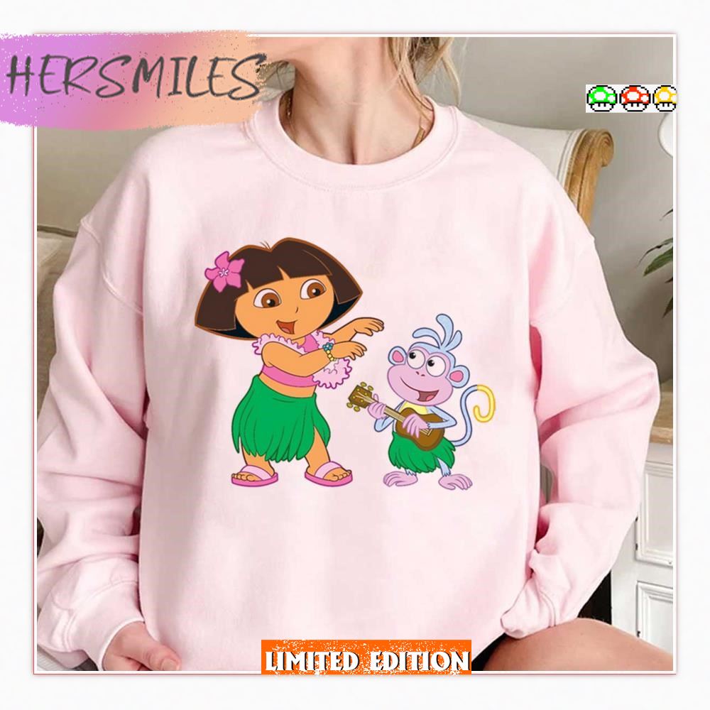 Dancing Together Dora The Explorer T-Shirt