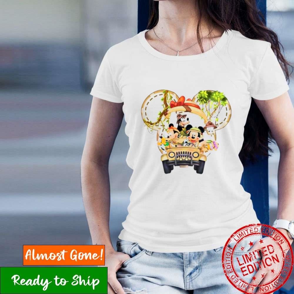 Disney Animal Kingdom Mickey And Minnie Shirt