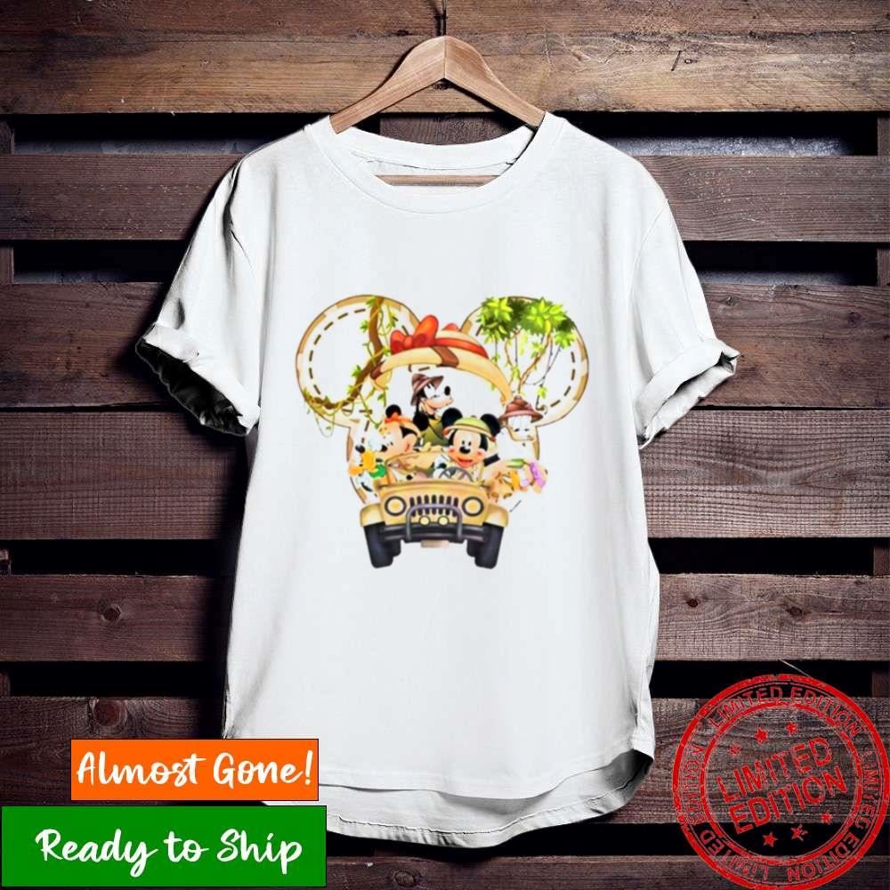Disney Animal Kingdom Mickey And Minnie Shirt
