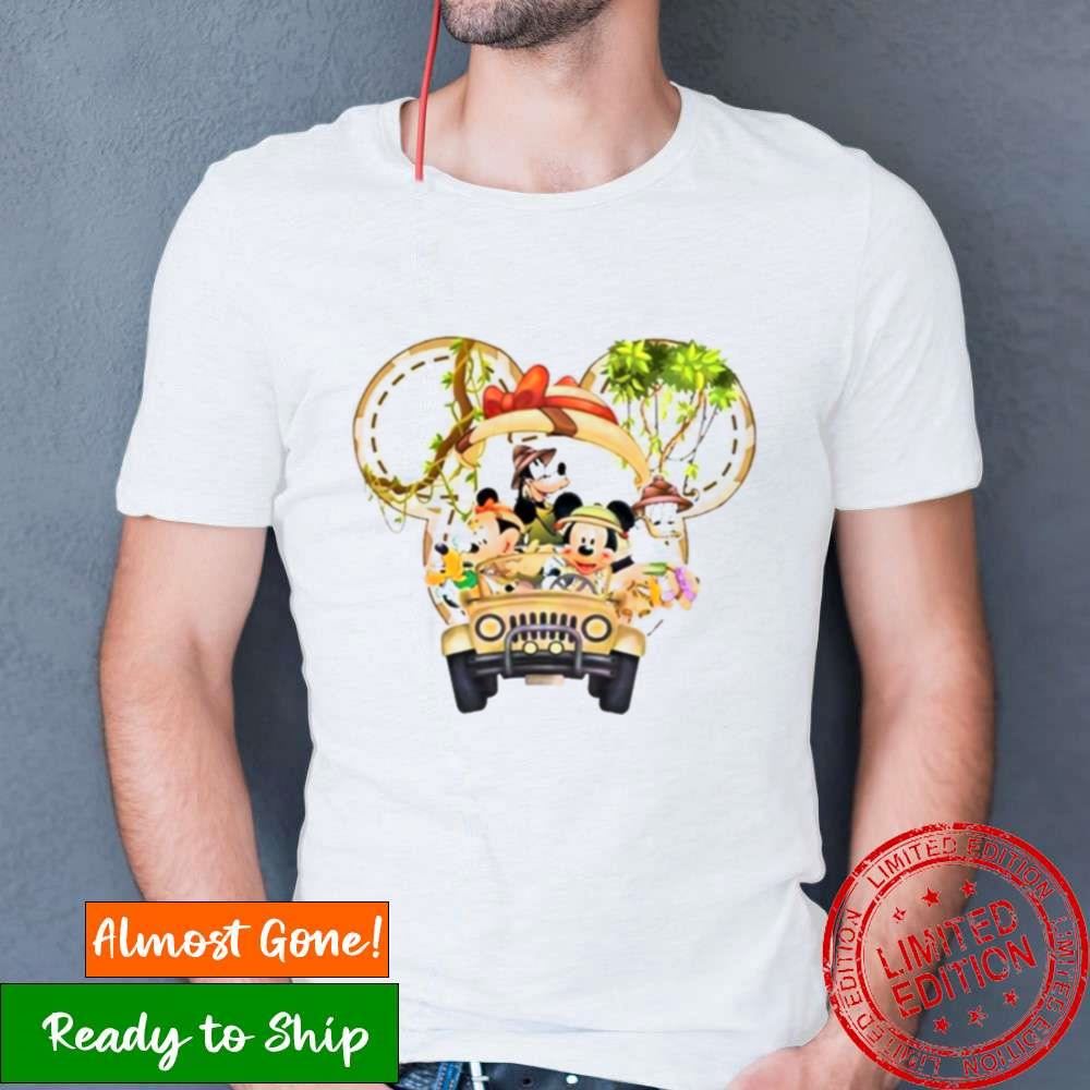 Disney Animal Kingdom Mickey And Minnie Shirt Disney Animal Kingdom Mickey And Minnie Shirt
