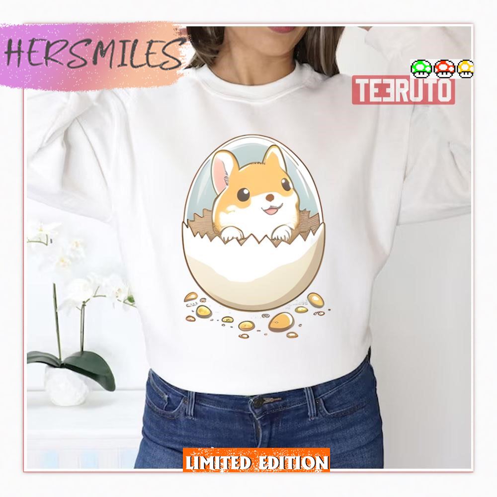 Dog In The Egg Shell T-Shirt