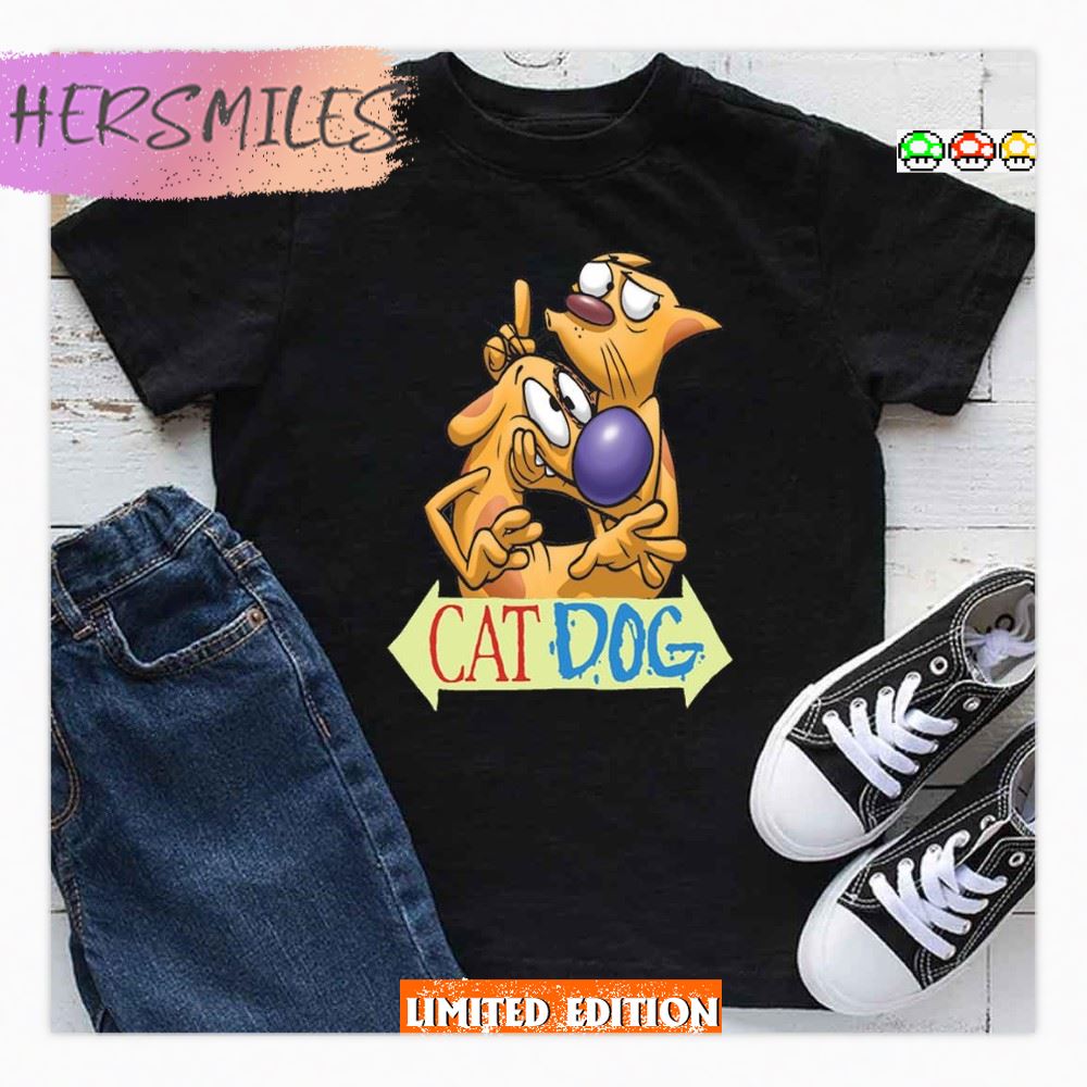 Don’t Say A Thing Catdog Logo T-Shirt
