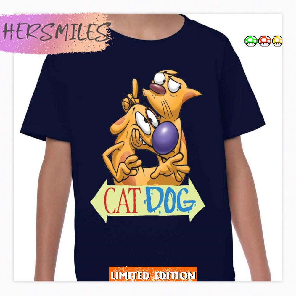 Don’t Say A Thing Catdog Logo T-Shirt