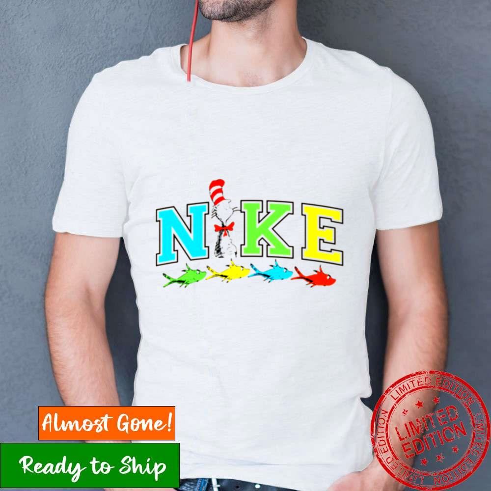 Dr Seuss Swoosh Cat In The Hat Green Eggs And Ham Sweatshirt Dr Seuss Swoosh Cat In The Hat Green Eggs And Ham Sweatshirt