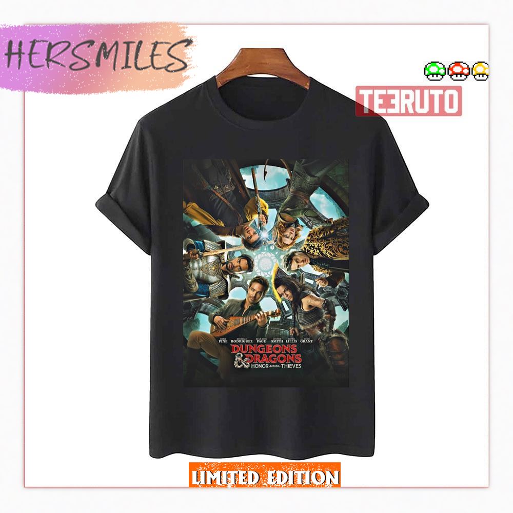 Dungeons And Dragons Movie 2023 Honor Among Thieves T-Shirt