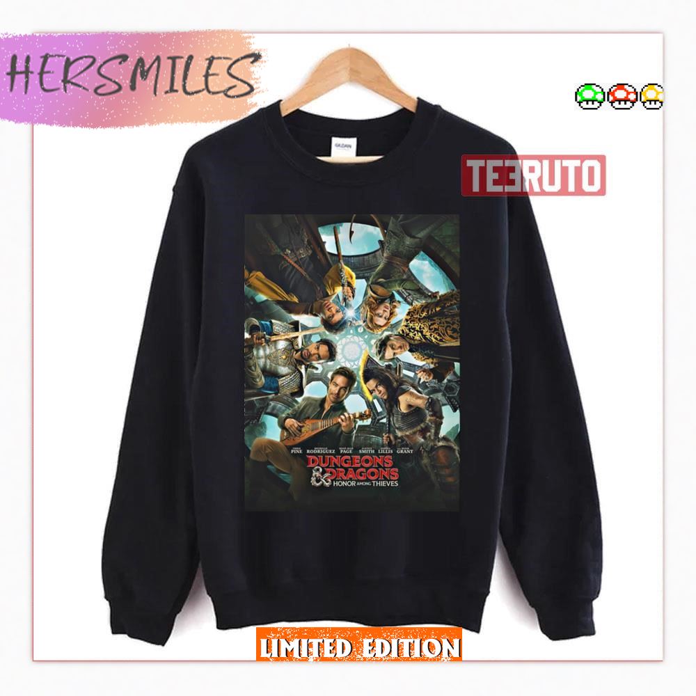 Dungeons And Dragons Movie 2023 Honor Among Thieves T-Shirt Dungeons And Dragons Movie 2023 Honor Among Thieves T-Shirt