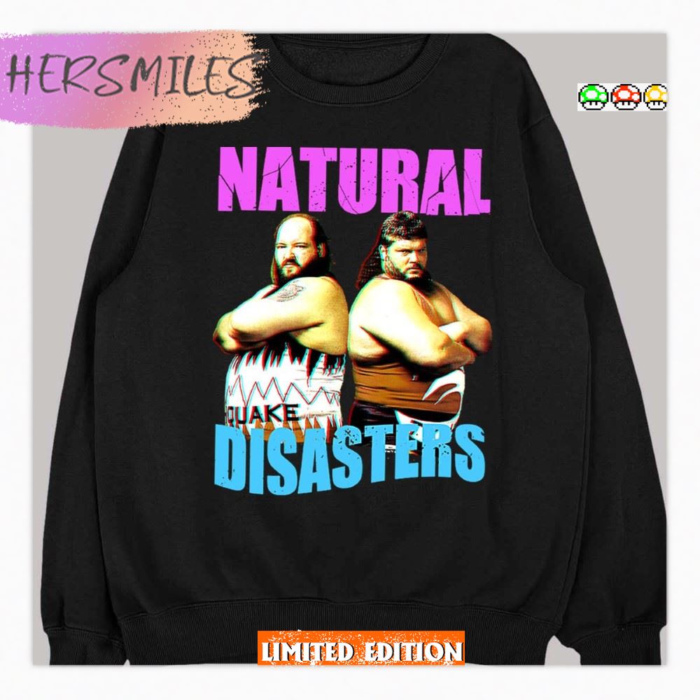 Earthquake And Typhoon Natural Disasters T-Shirt