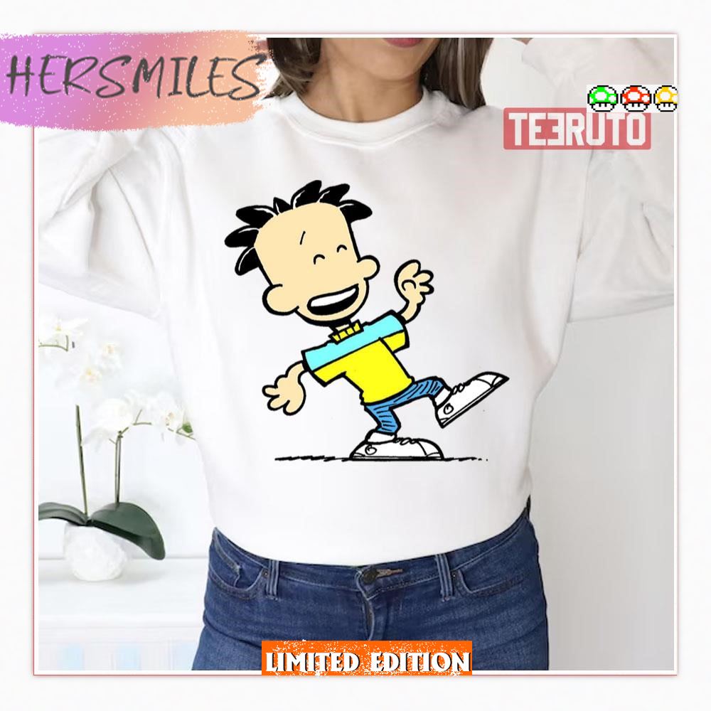 Funny Boy Big Nate Cartoon T-Shirt