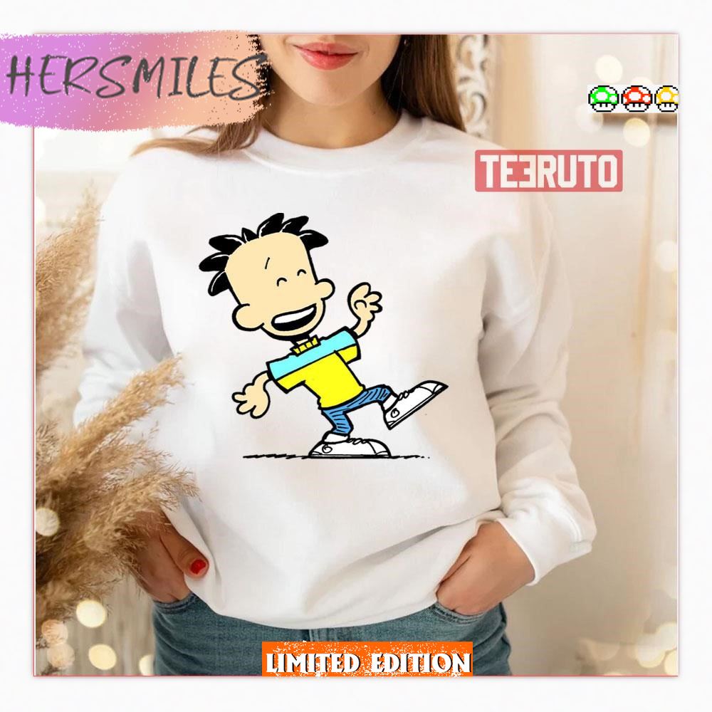 Funny Boy Big Nate Cartoon T-Shirt