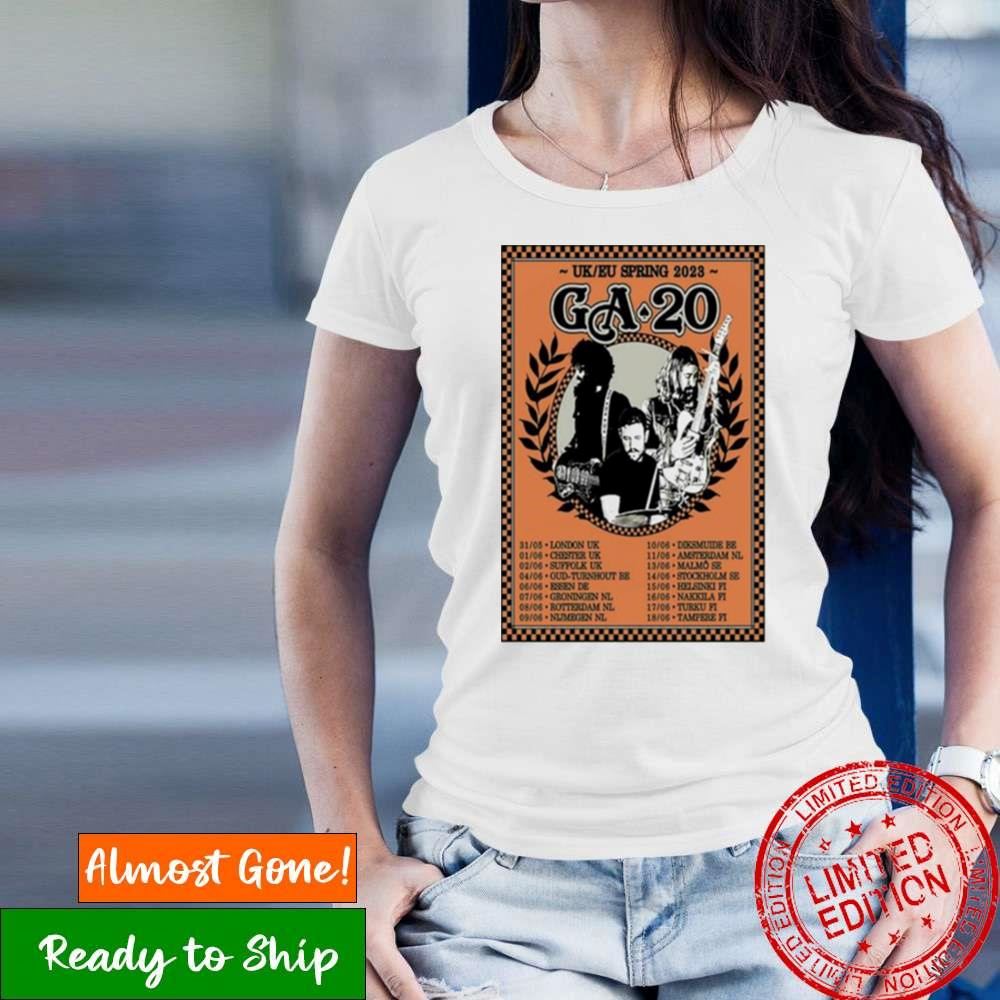 Ga 20 Tour 2023 Poster Shirt