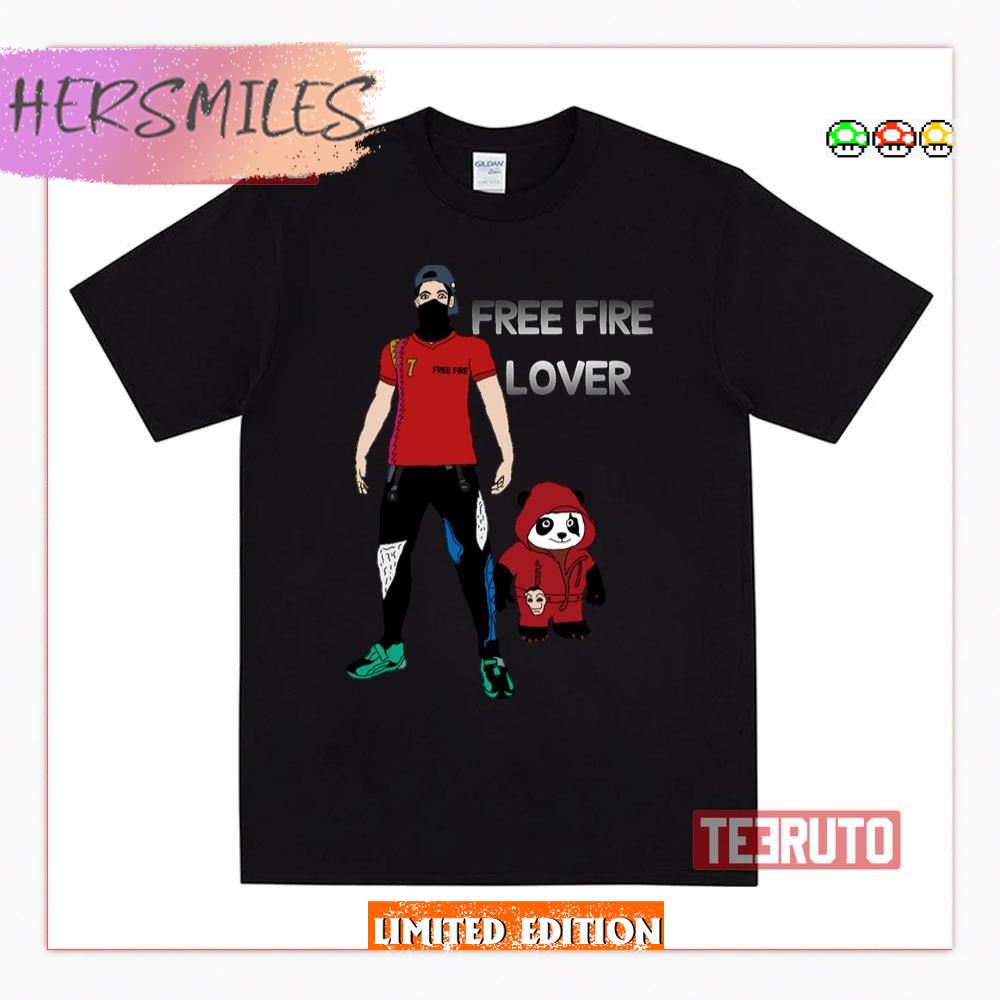 Garena Free Fire Lover Design T-Shirt