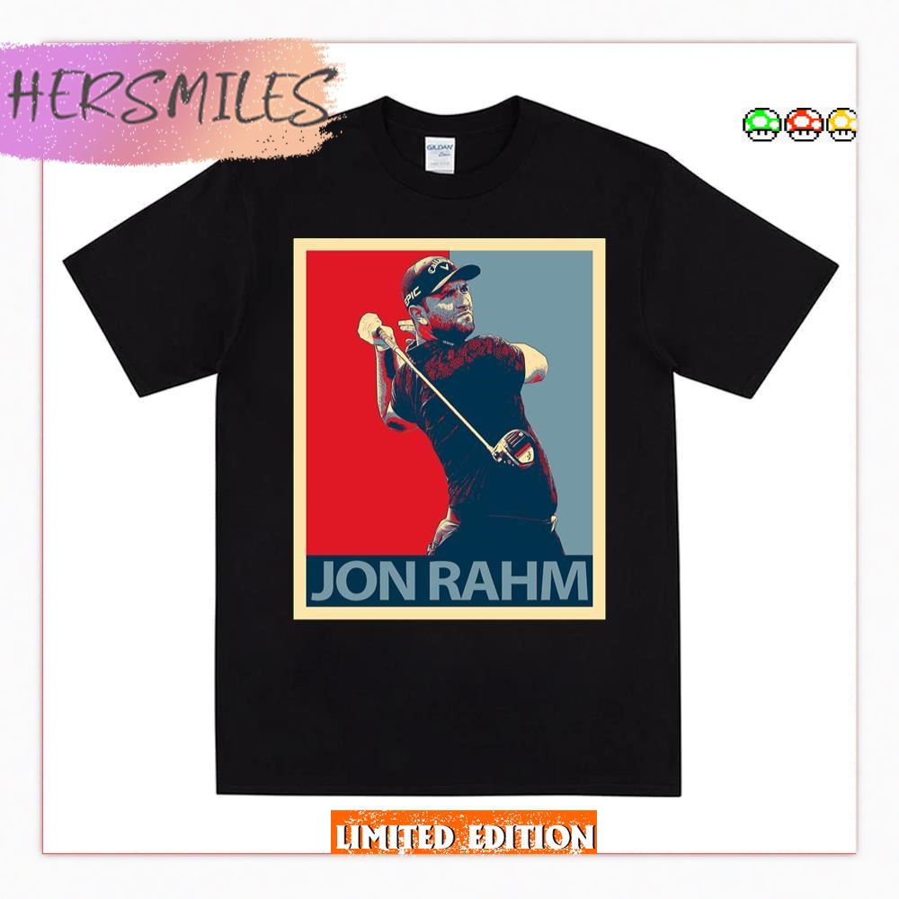 Golfer Hope Graphic Jon Rahm T-Shirt