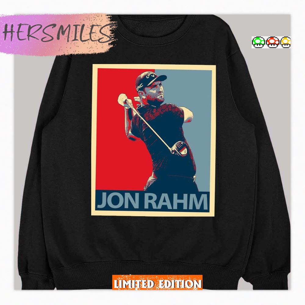 Golfer Hope Graphic Jon Rahm T-Shirt