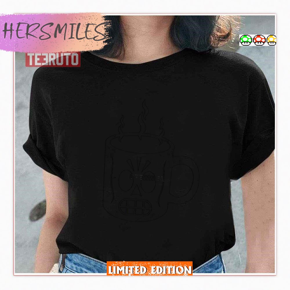 Grim Cafe Face Grim Fandango T-Shirt