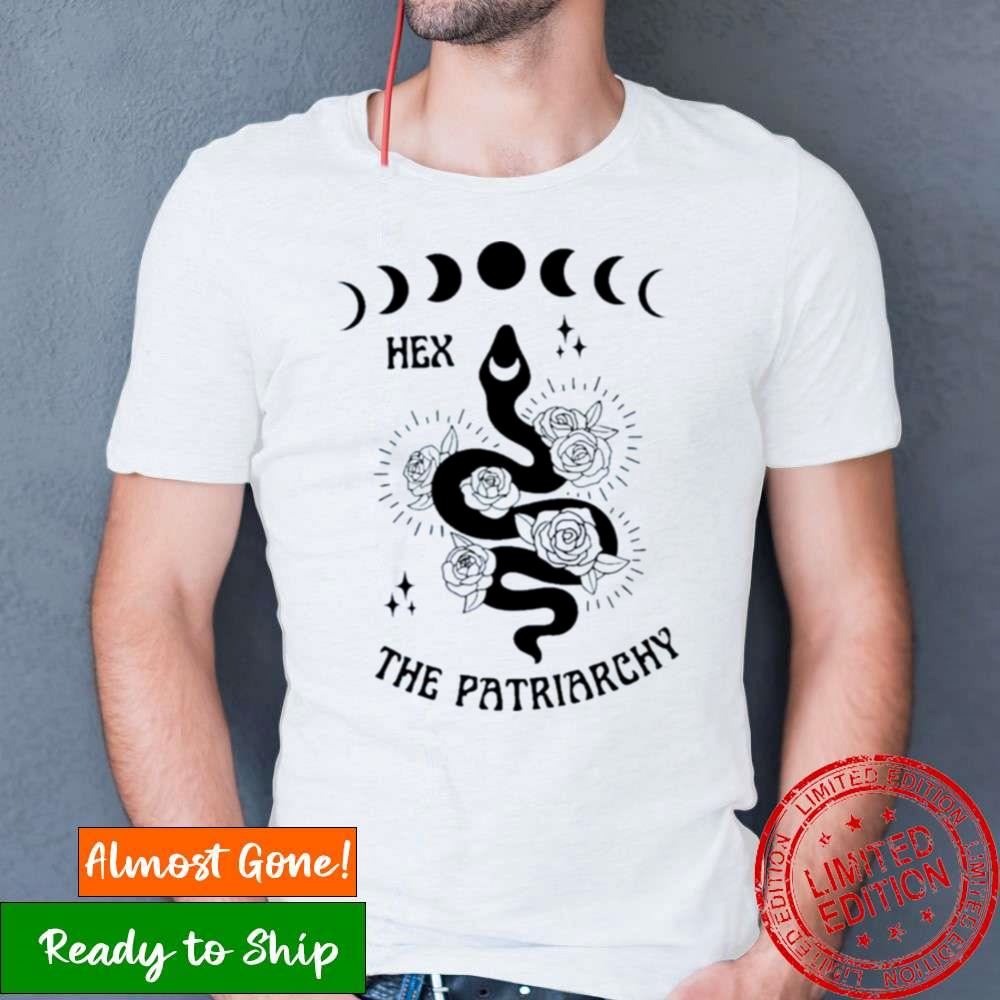 Hex The Patriarchy Feminist Moon Phase Snake Shirt Hex The Patriarchy Feminist Moon Phase Snake Shirt