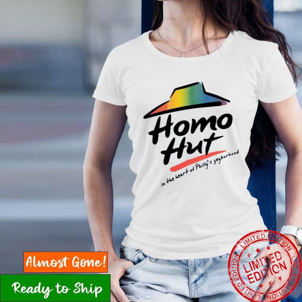 Homo Hut In The Heart Of Philly’S Gayborhood Shirt