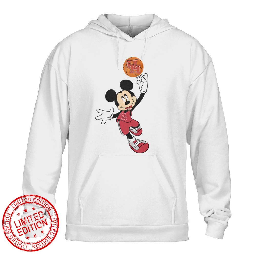 Houston Cougars Mickey Basketball NCAA March Madness Shirt Houston Cougars Mickey Basketball NCAA March Madness Shirt