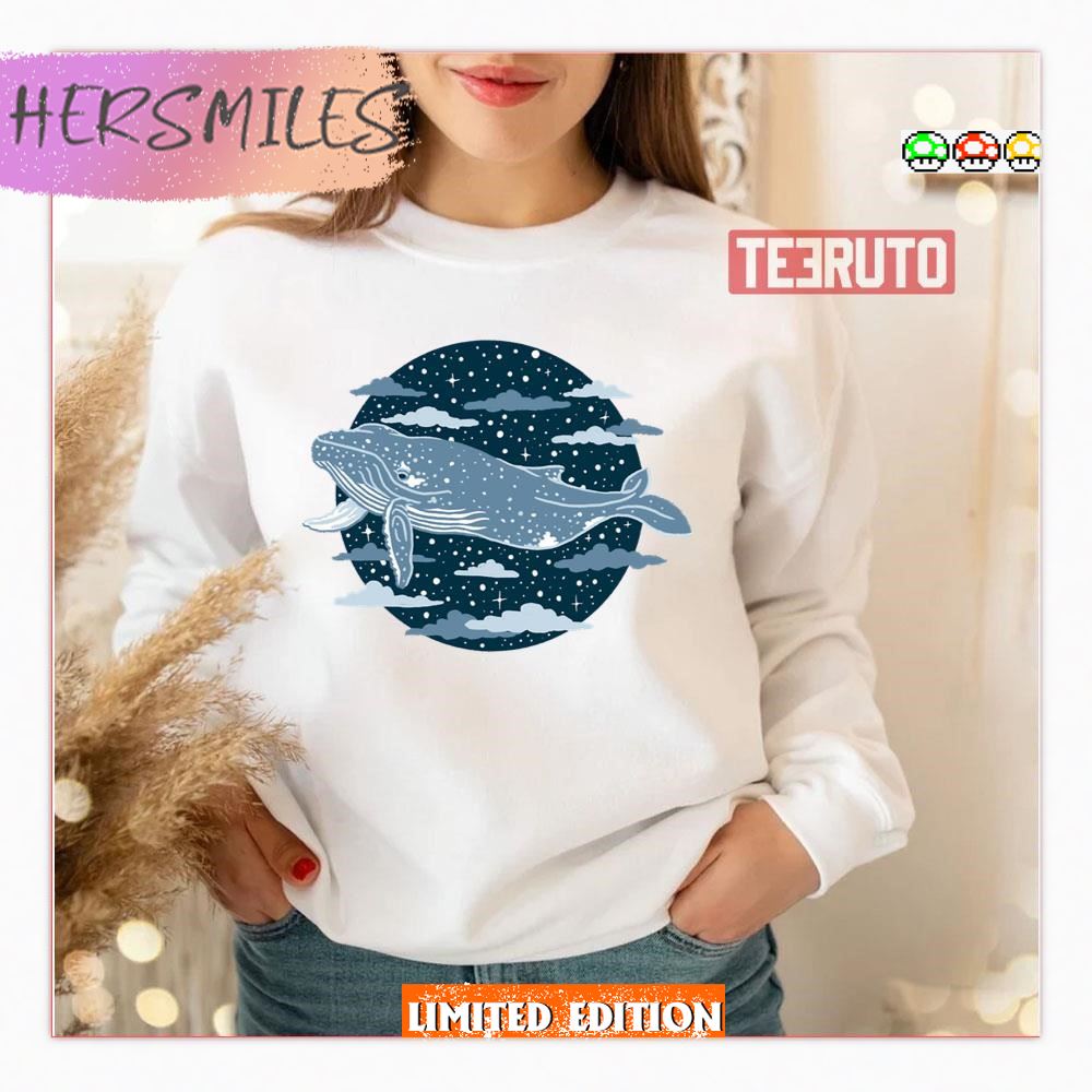 Humpback Whale Animal Art T-Shirt