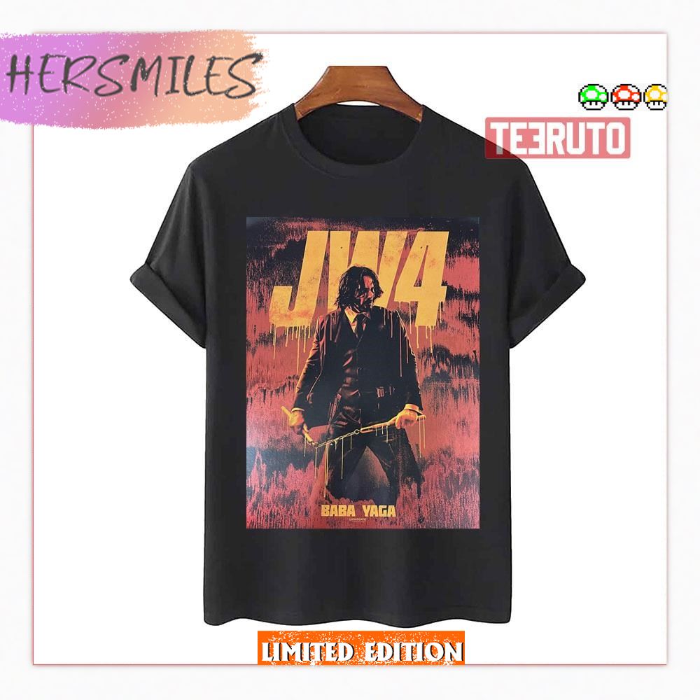 Jw Chapter 4 Aesthetic Hitman Movie 2023 T-Shirt
