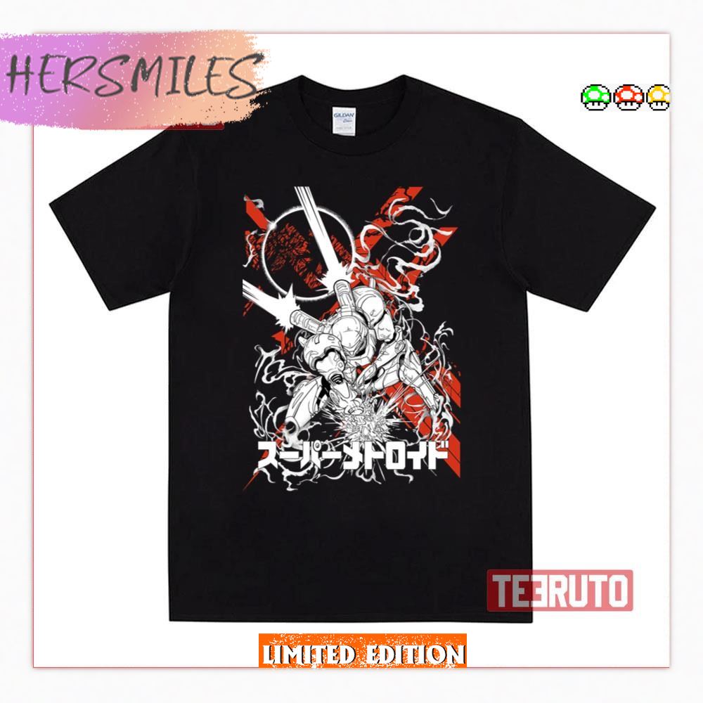 Kanji Logo Super Metroid T-Shirt