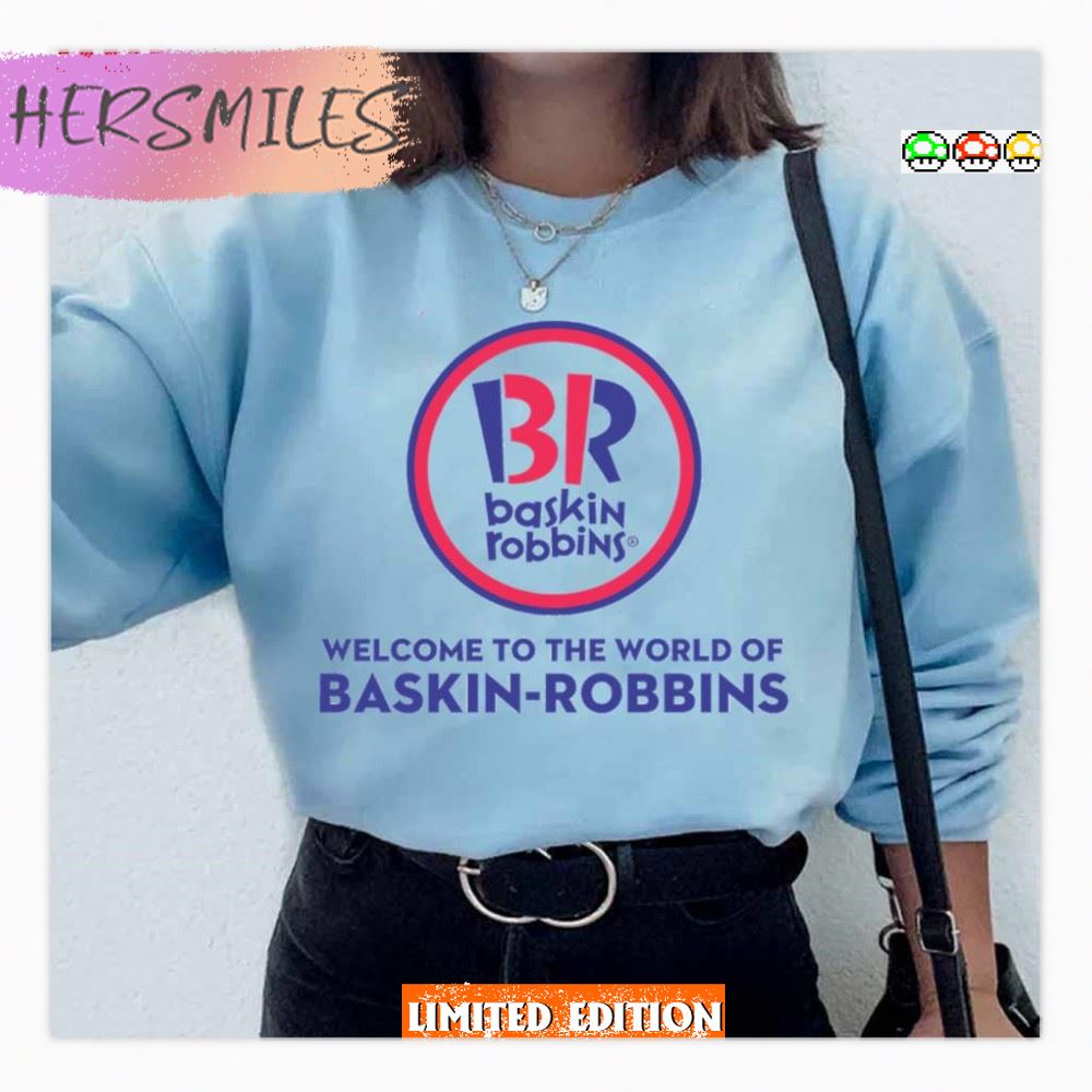 Karosempurno Fitted Scoop Baskin Robbins T-Shirt