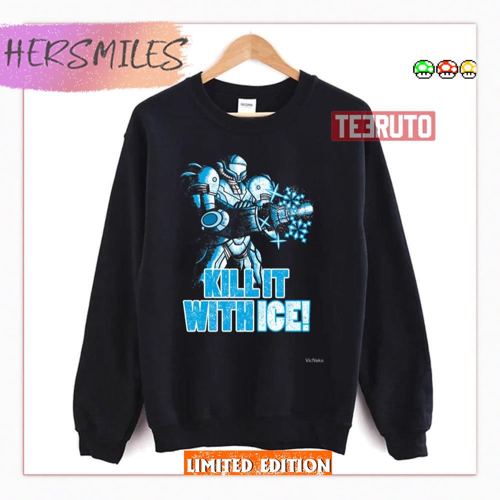 Kill It With Ice Super Metroid T-Shirt