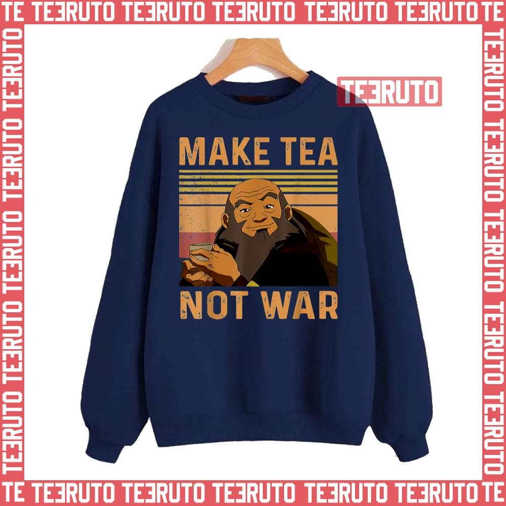 Make Tea Not War Peaceful Samurai Tea Avatar The Best Airbender Shirt