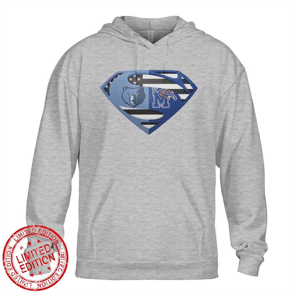 Memphis Grizzlies Cleveland Tigers Superman Logo Us Flag Shirt Memphis Grizzlies Cleveland Tigers Superman Logo Us Flag Shirt