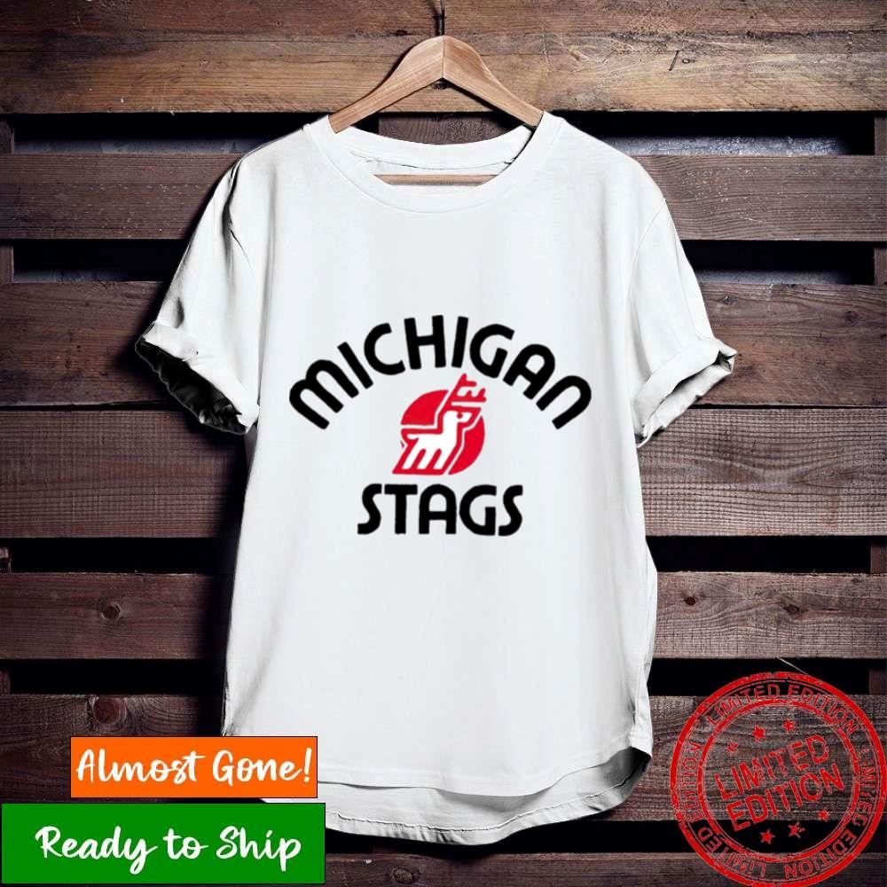 Michigan Stags Logo T Shirt