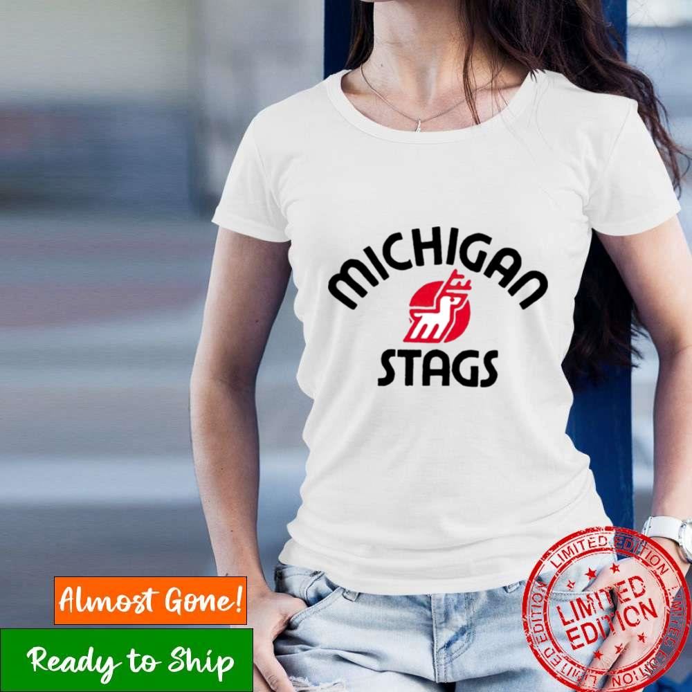 Michigan Stags Logo T Shirt