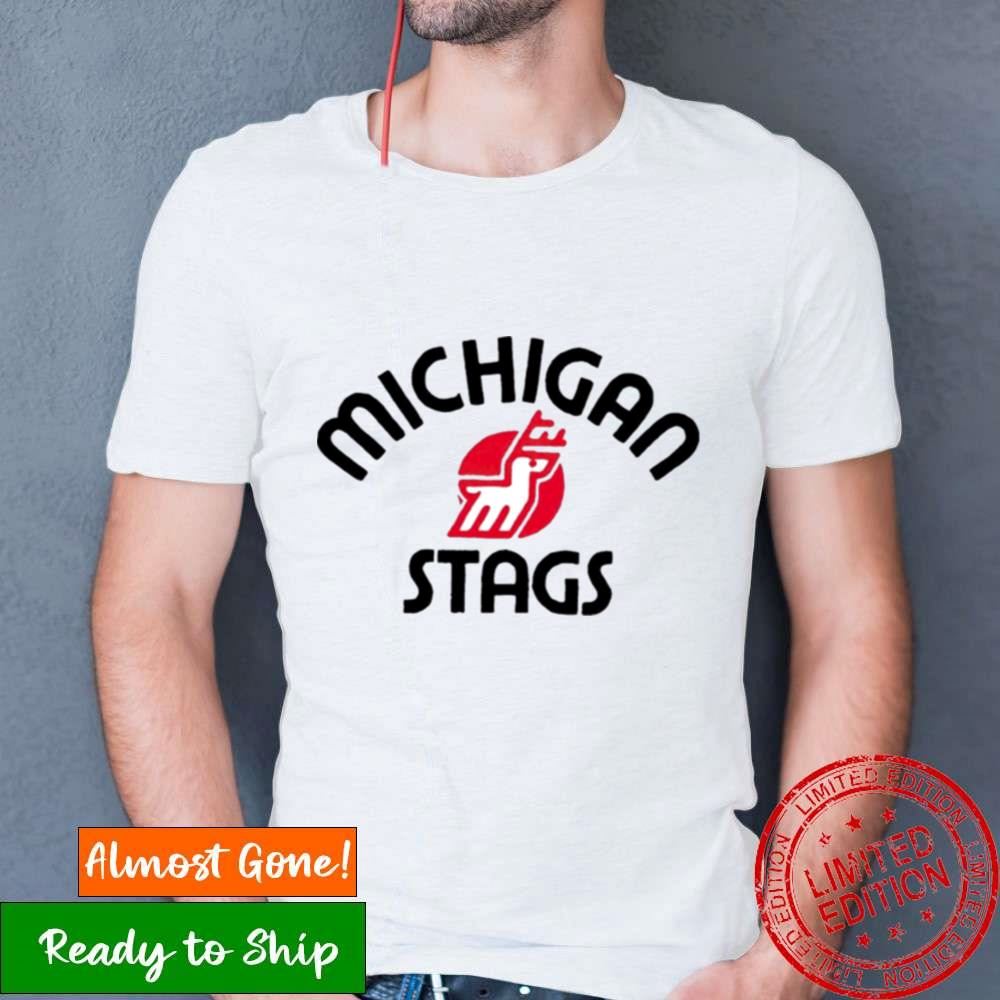 Michigan Stags Logo T Shirt Michigan Stags Logo T Shirt