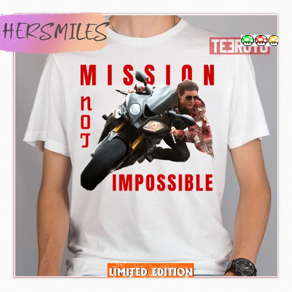 Mission Not Impossible Cool Design Tom Cruise Shirt