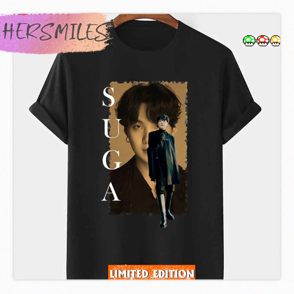 Model Suga Rapper Agust D BTS Min Yoongi Shirt