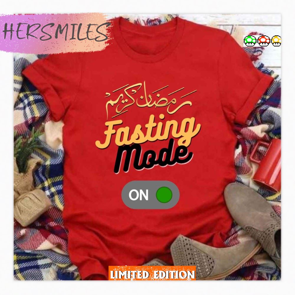 Muslim Ramadan Fashion On Fasting Shirt