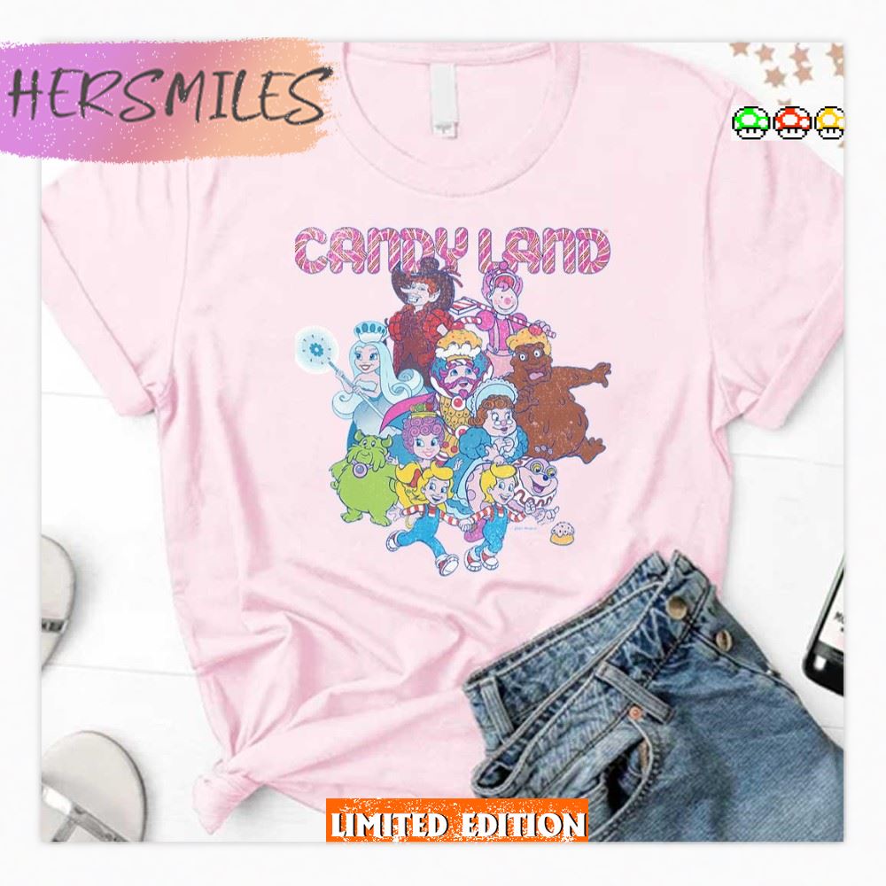 New Design Candy Land Group Shot Logo Shirt