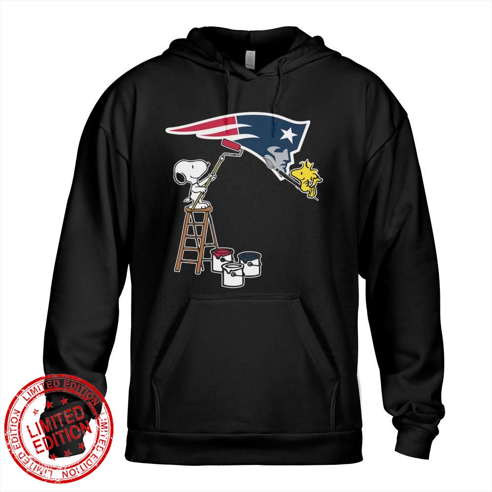 New England Patriots Snoopy and Woodstock Painting Logo Shirt New England Patriots Snoopy and Woodstock Painting Logo Shirt