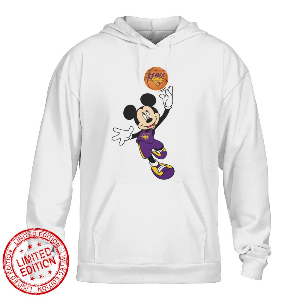 Northern Iowa Panthers Mickey Basketball NCAA March Madness Shirt Northern Iowa Panthers Mickey Basketball NCAA March Madness Shirt