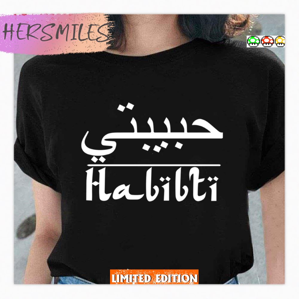 Not Your Habibi Trending Quote Design Shirt