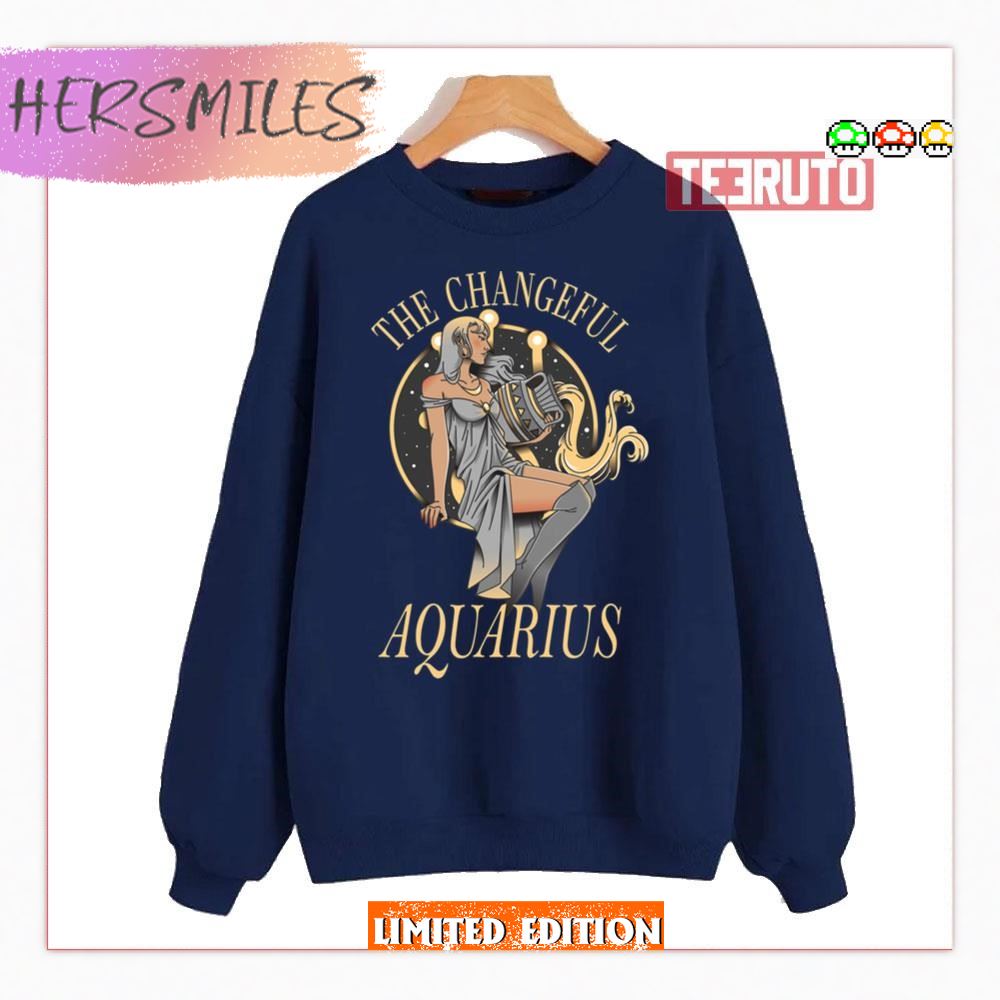 Queen Aquarius Zodiac Sign Shirt