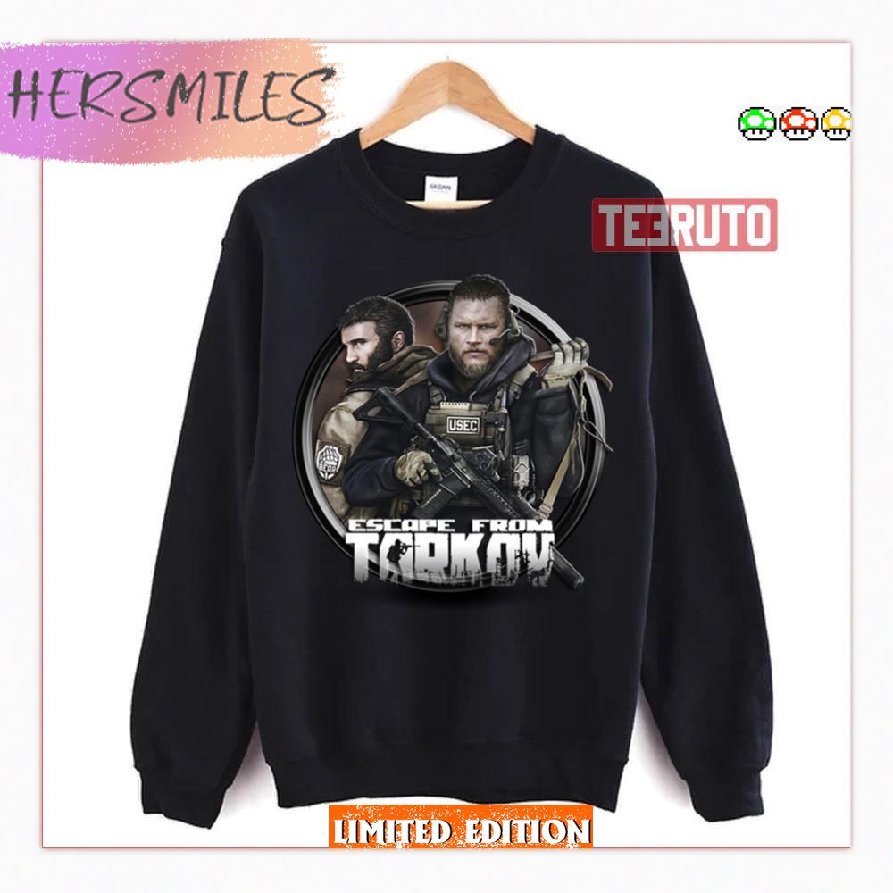 Round Design Game Escape From Tarkov Shirt