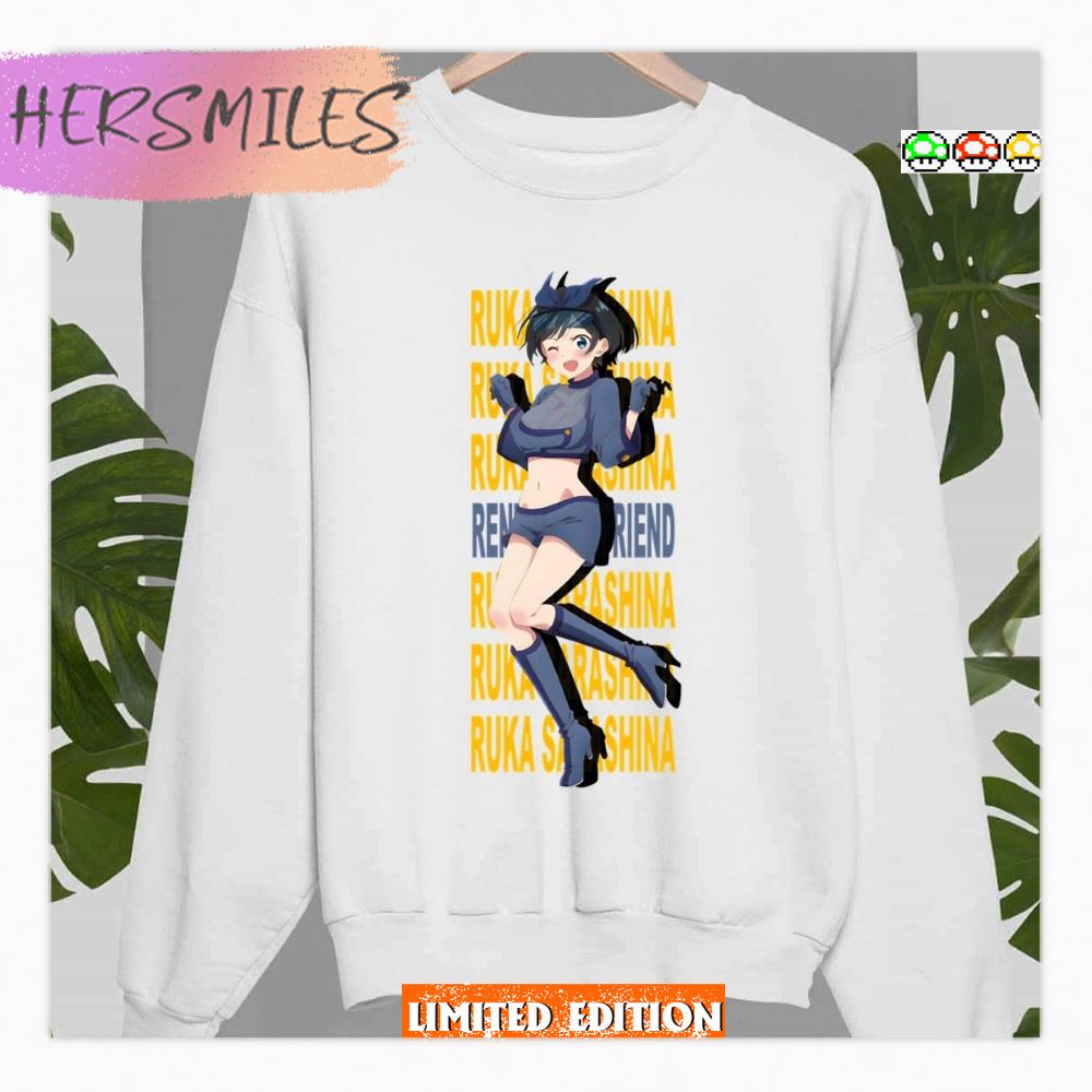 Ruka Sarashina Rent A Girlfriend Sexy Girl Shirt