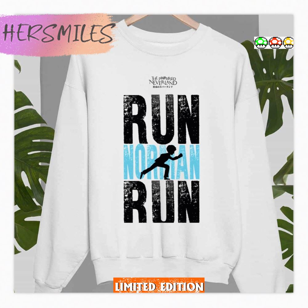 Run Norman Run V2 The Promised Neverland Anime Shirt