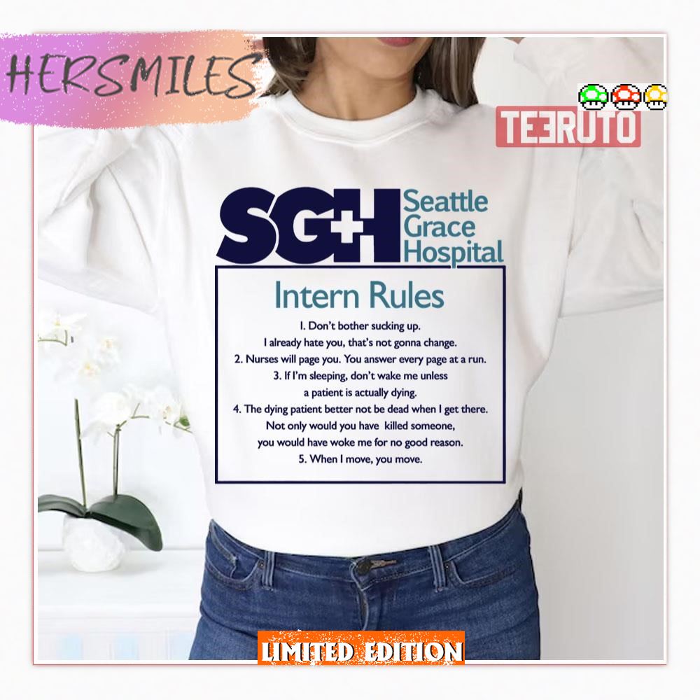 Seattle Grace Hospital Grey’s Anatomy Shirt