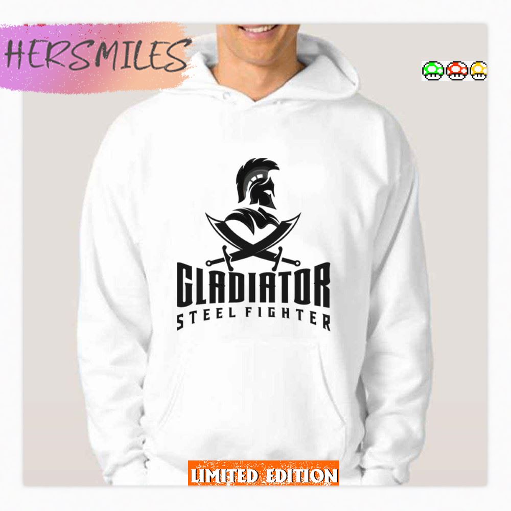 Spartan Strong Gladiator Steel Fighter Unisex Hoodie