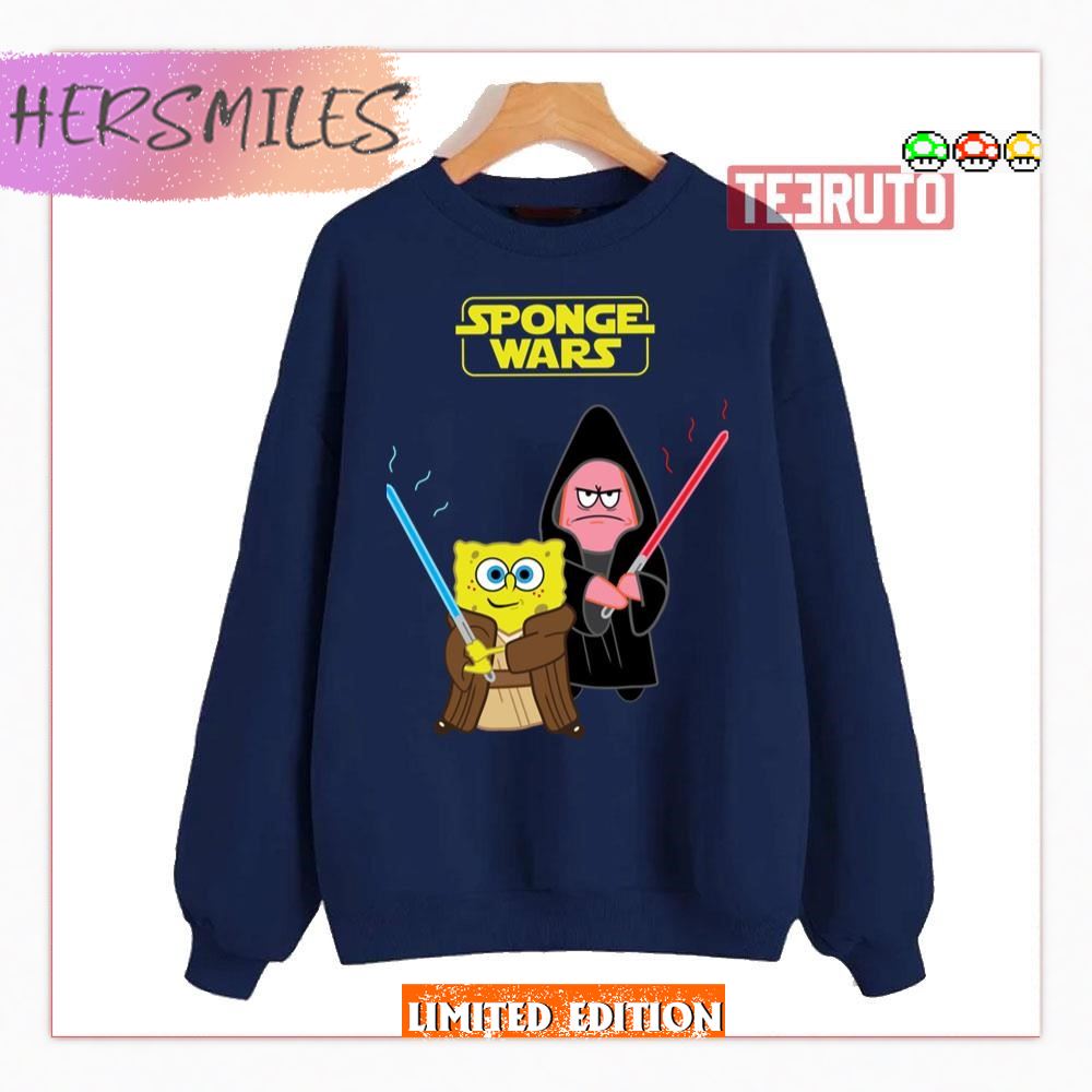 Spongebob Wars Star Wars Parody The Mandalorian Shirt