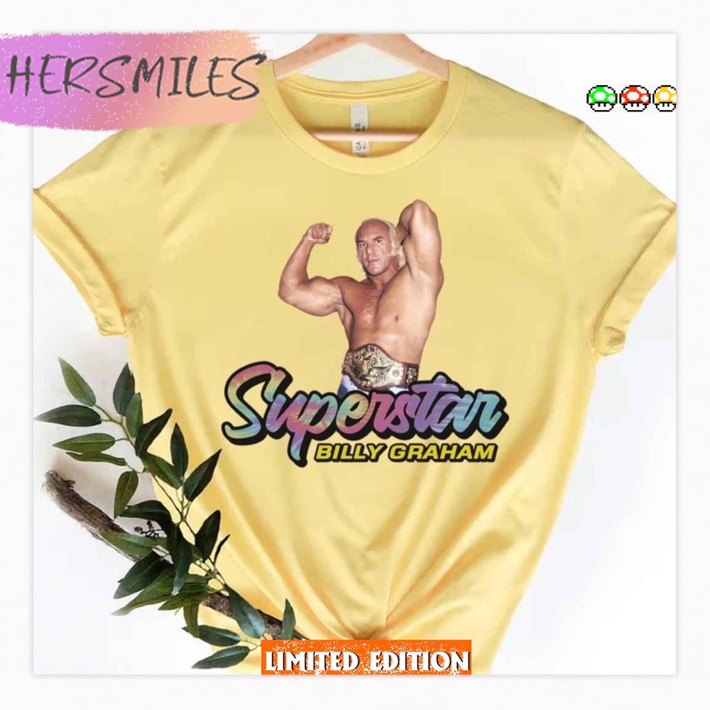 Superstar Billy Graham Wrestling Shirt